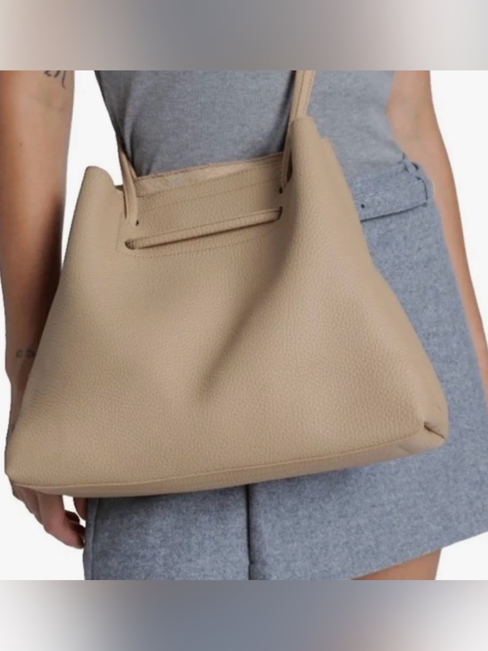 New! 8 Other Reasons Vegan Leather Slouchy Bucket Bag
